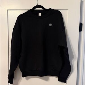 ALO Women’s Black Crewneck